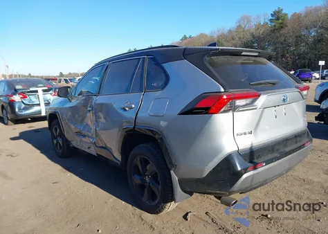 2021 Toyota Rav4 Hybrid Xse из США, поврежденный, VIN 4T3E6RFV2MU022157